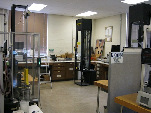 Impact Testers In Lab Area 2